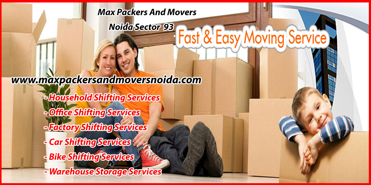 Max Packers And Movers Noida Sector 93